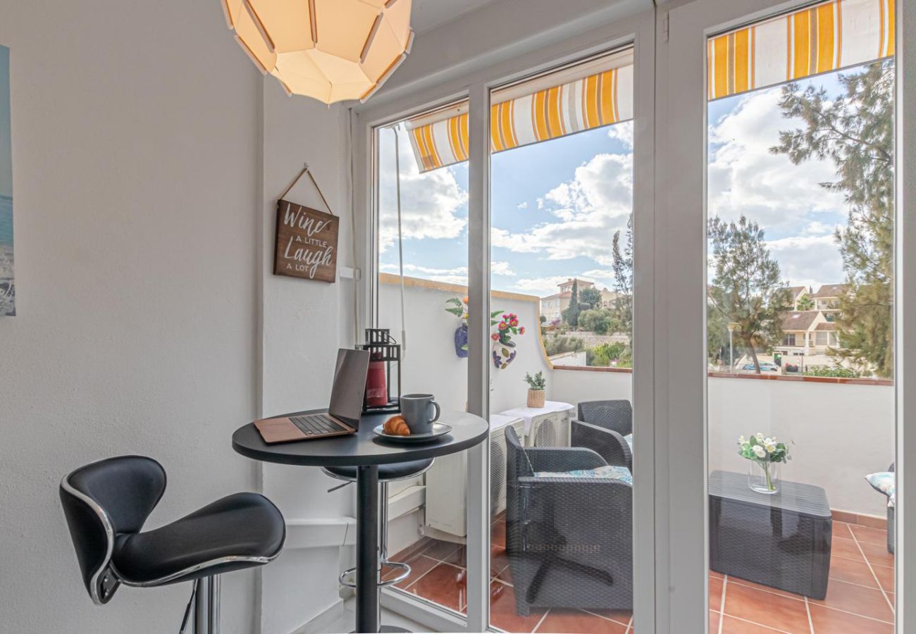 Apartamento en Benalmádena - Apartamento en Torremuelle con terraza