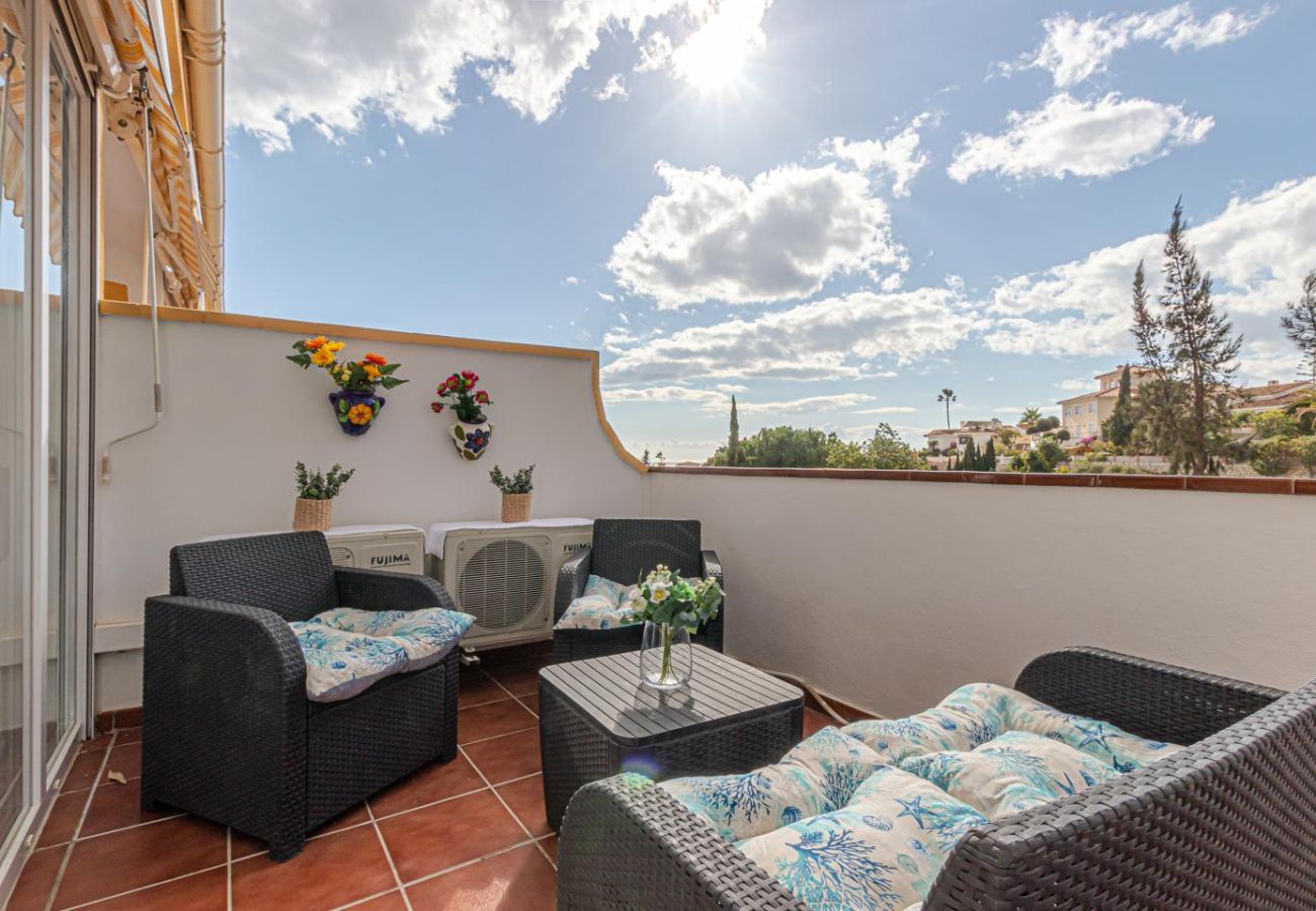 Apartamento en Benalmádena - Apartamento en Torremuelle con terraza