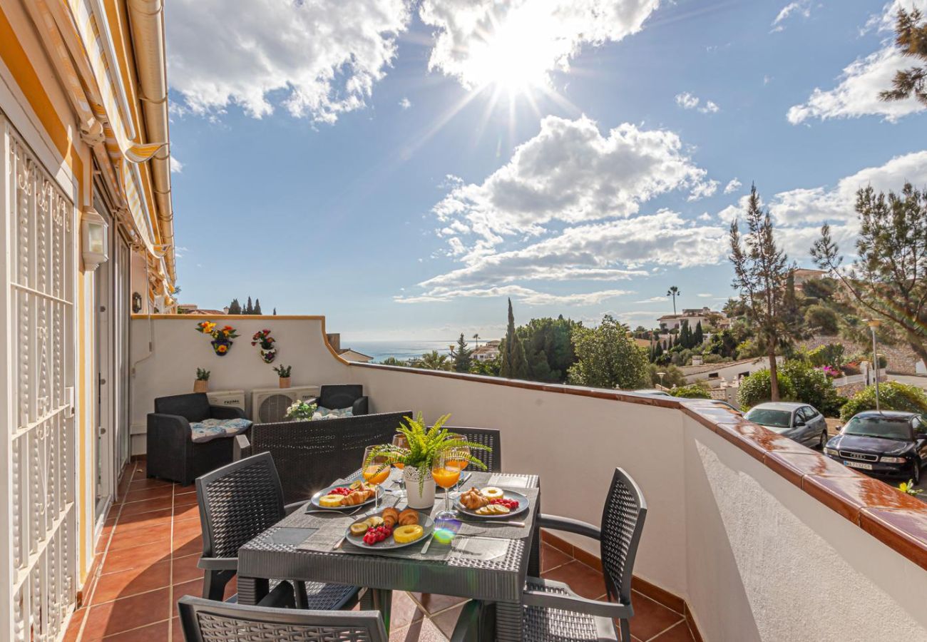 Apartamento en Benalmádena - Apartamento en Torremuelle con terraza