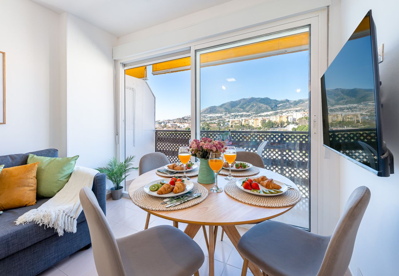 Apartamento en Benalmádena - acogedor apartamento con hermosa vista