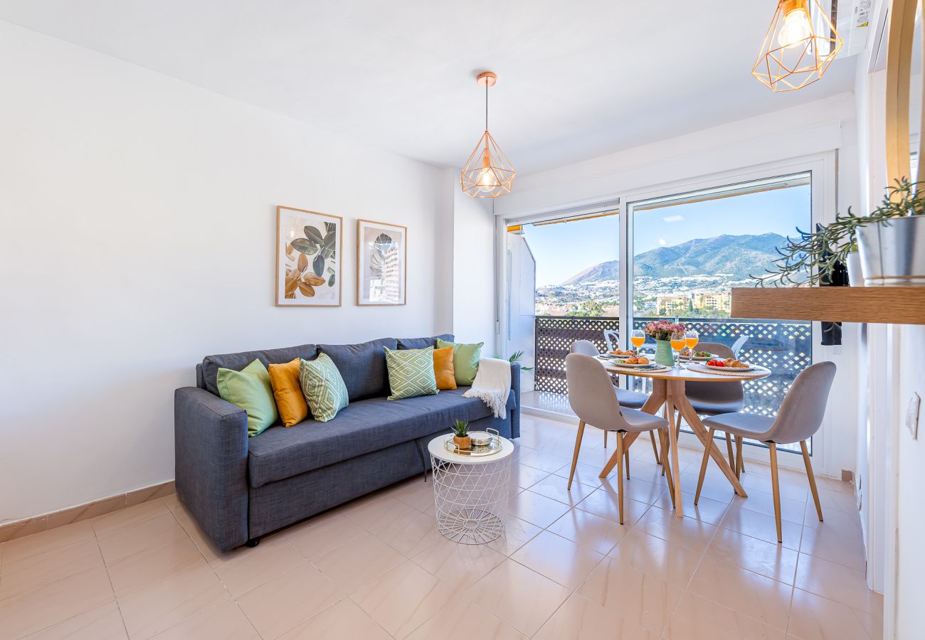 Apartamento en Benalmádena - acogedor apartamento con hermosa vista