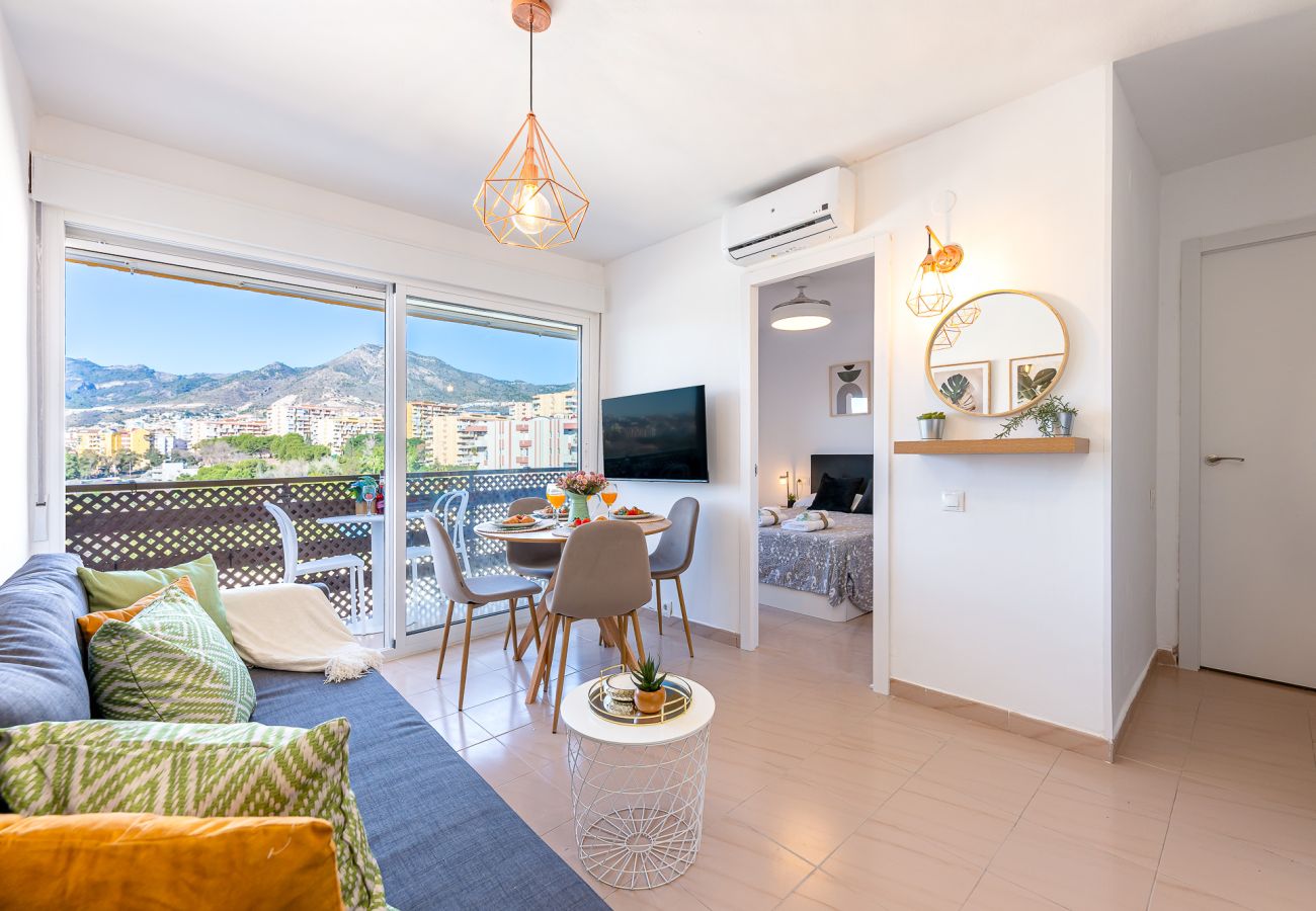 Apartamento en Benalmádena - acogedor apartamento con hermosa vista