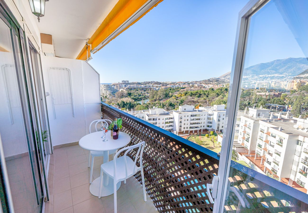 Apartamento en Benalmádena - acogedor apartamento con hermosa vista