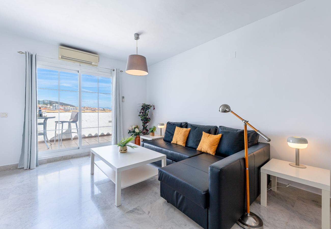 Apartamento en Benalmádena -  Espectacular atico con vistas para 6