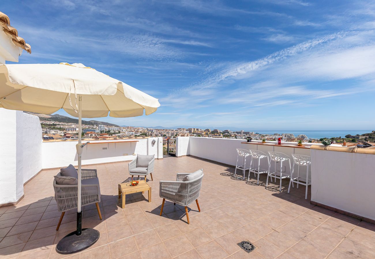 Apartamento en Benalmádena -  Espectacular atico con vistas para 6