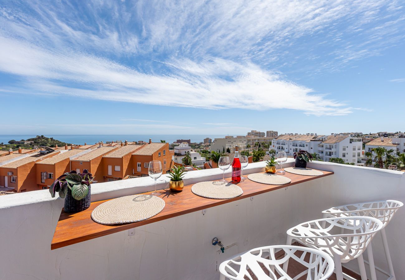 Apartamento en Benalmádena -  Espectacular atico con vistas para 6