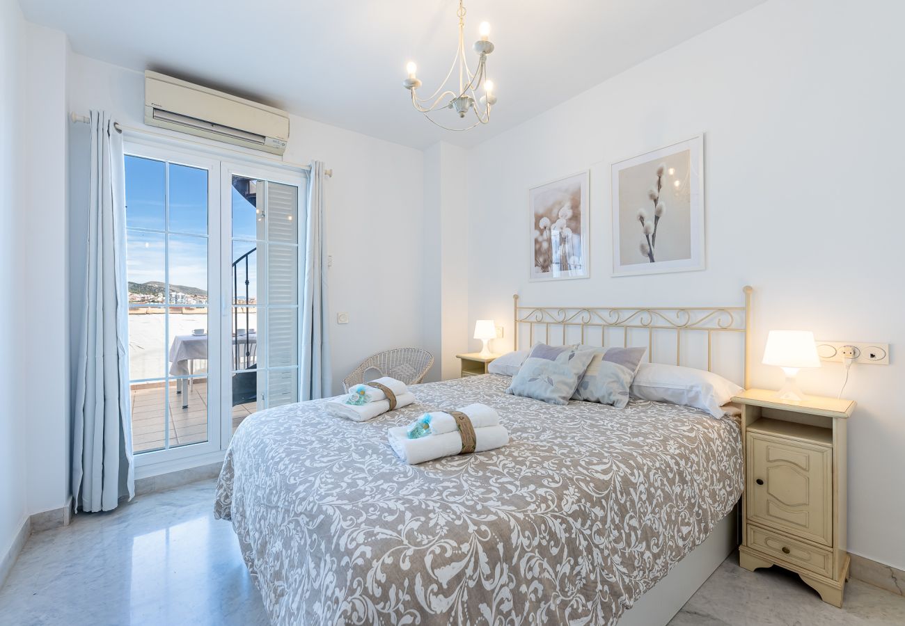 Apartamento en Benalmádena -  Espectacular atico con vistas para 6