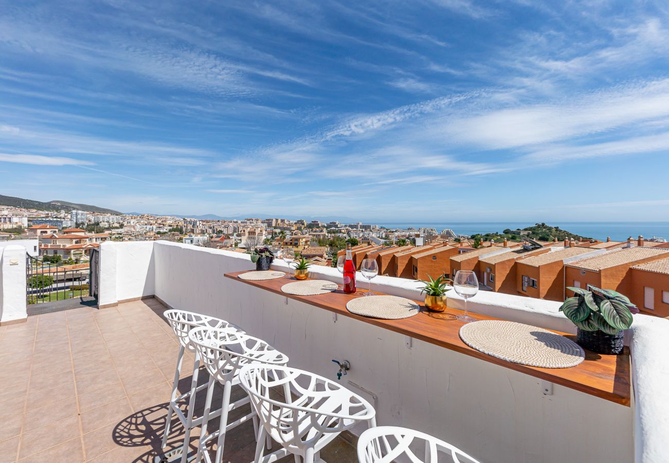 Apartamento en Benalmádena -  Espectacular atico con vistas para 6