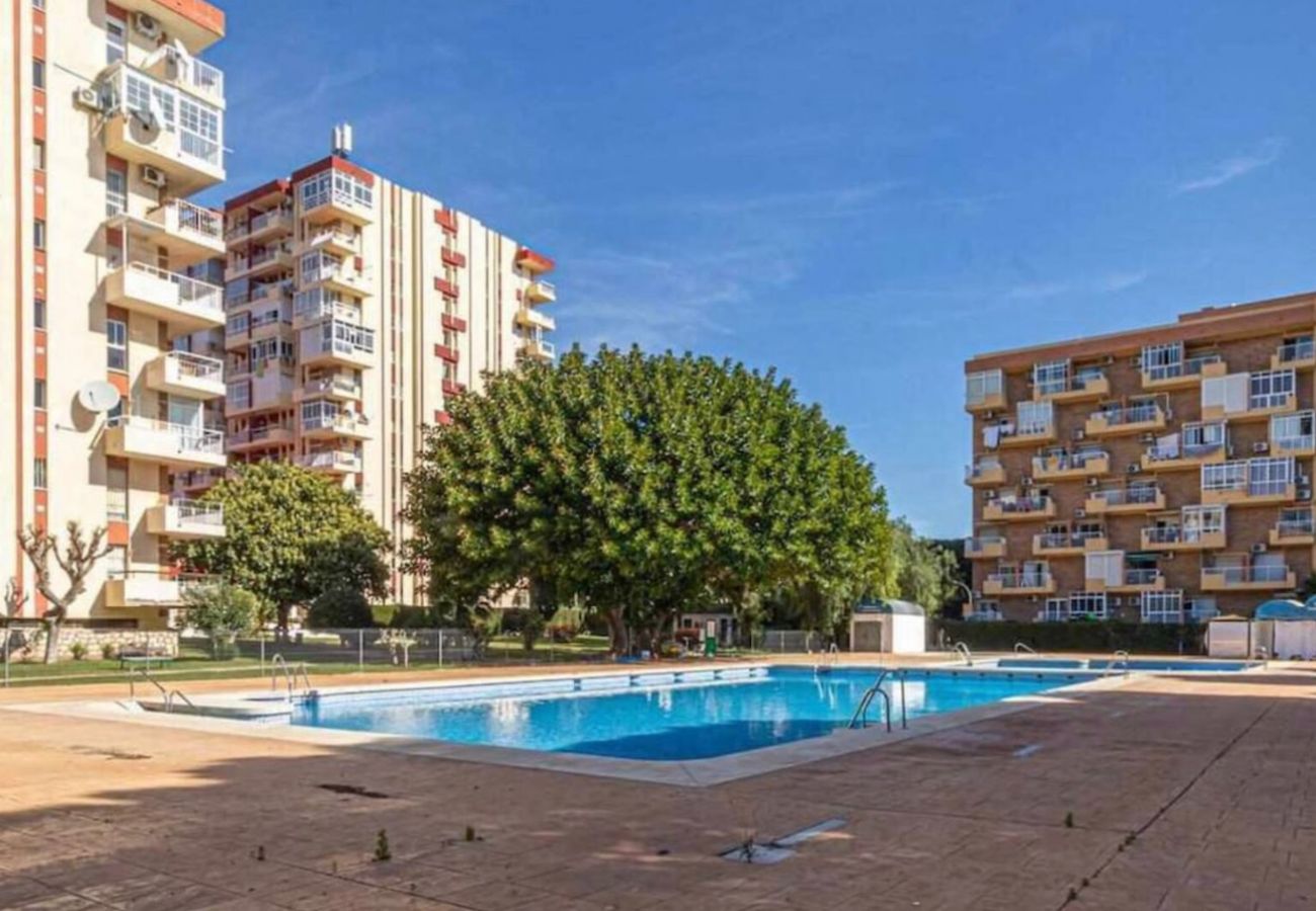 Estudio en Benalmádena - Cómodo estudio en Ágata con terraza 