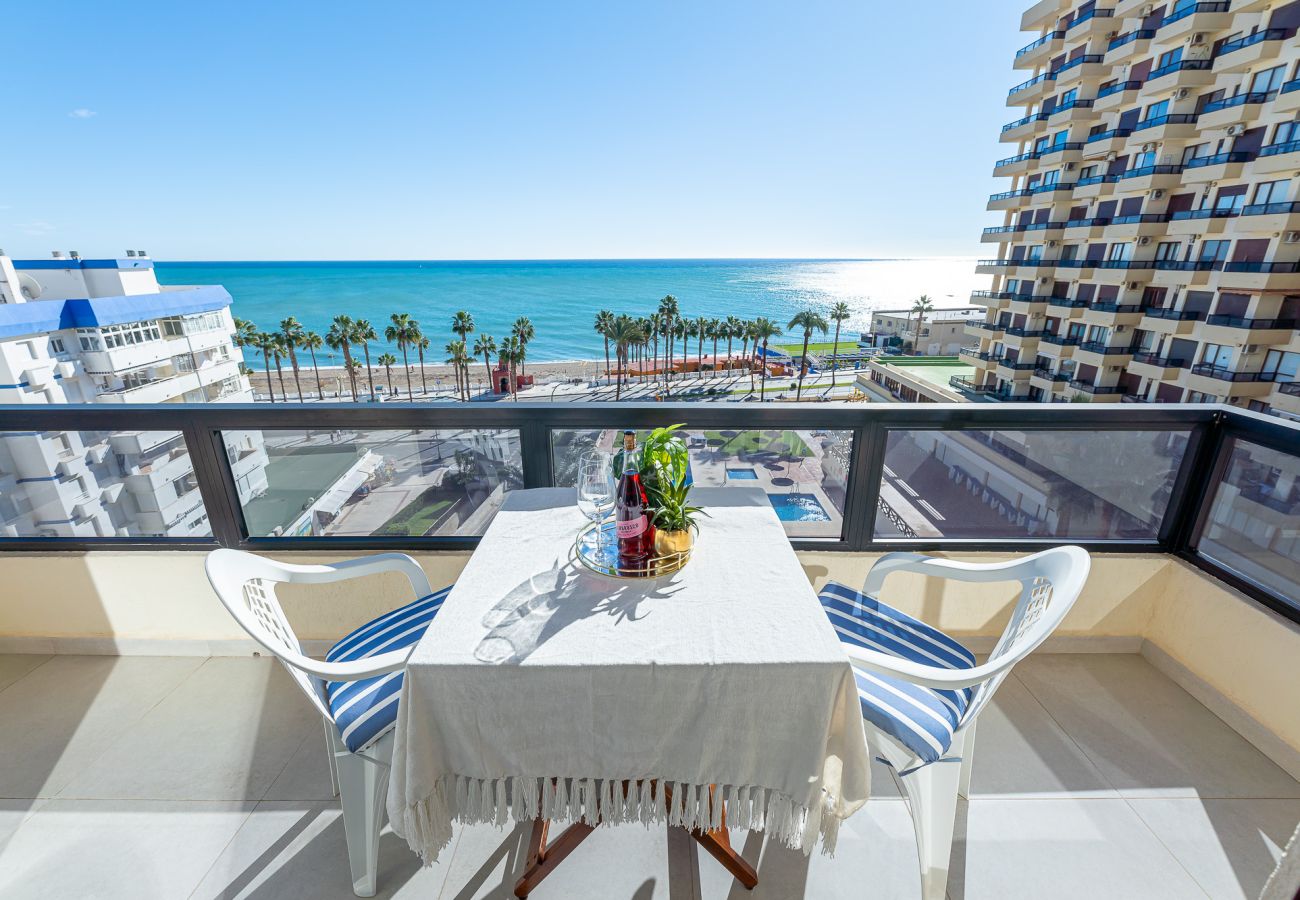 Apartamento en Benalmádena - Estudio en aloha con vista frontales al mar 