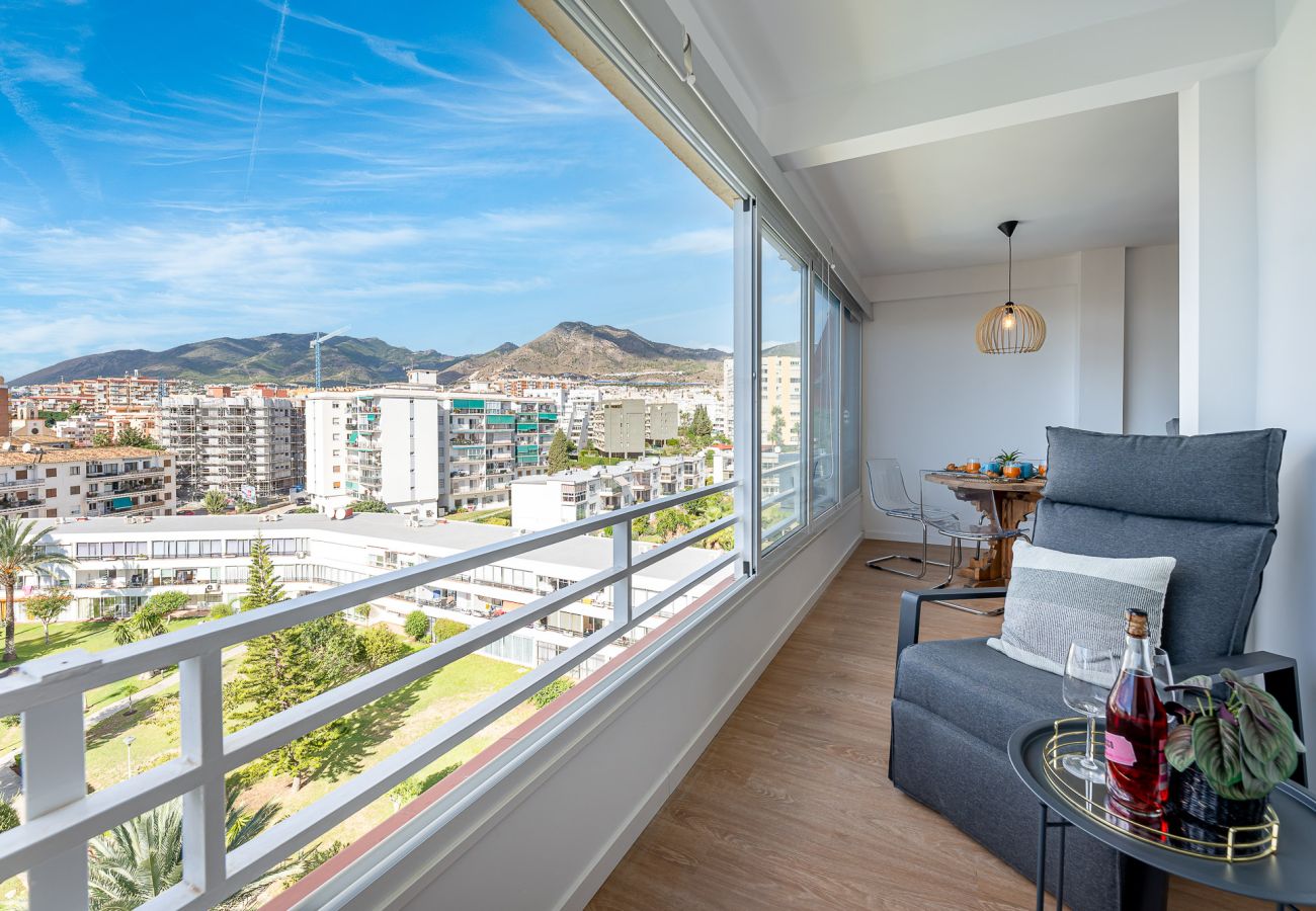 Apartamento en Benalmádena - Apartamento con hermosas vistas 