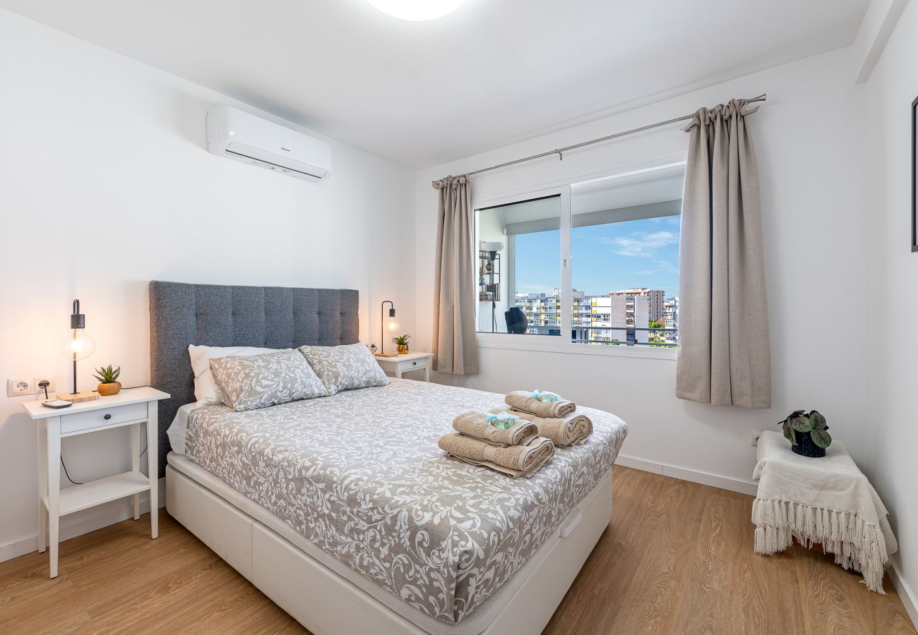 Apartamento en Benalmádena - Apartamento con hermosas vistas 