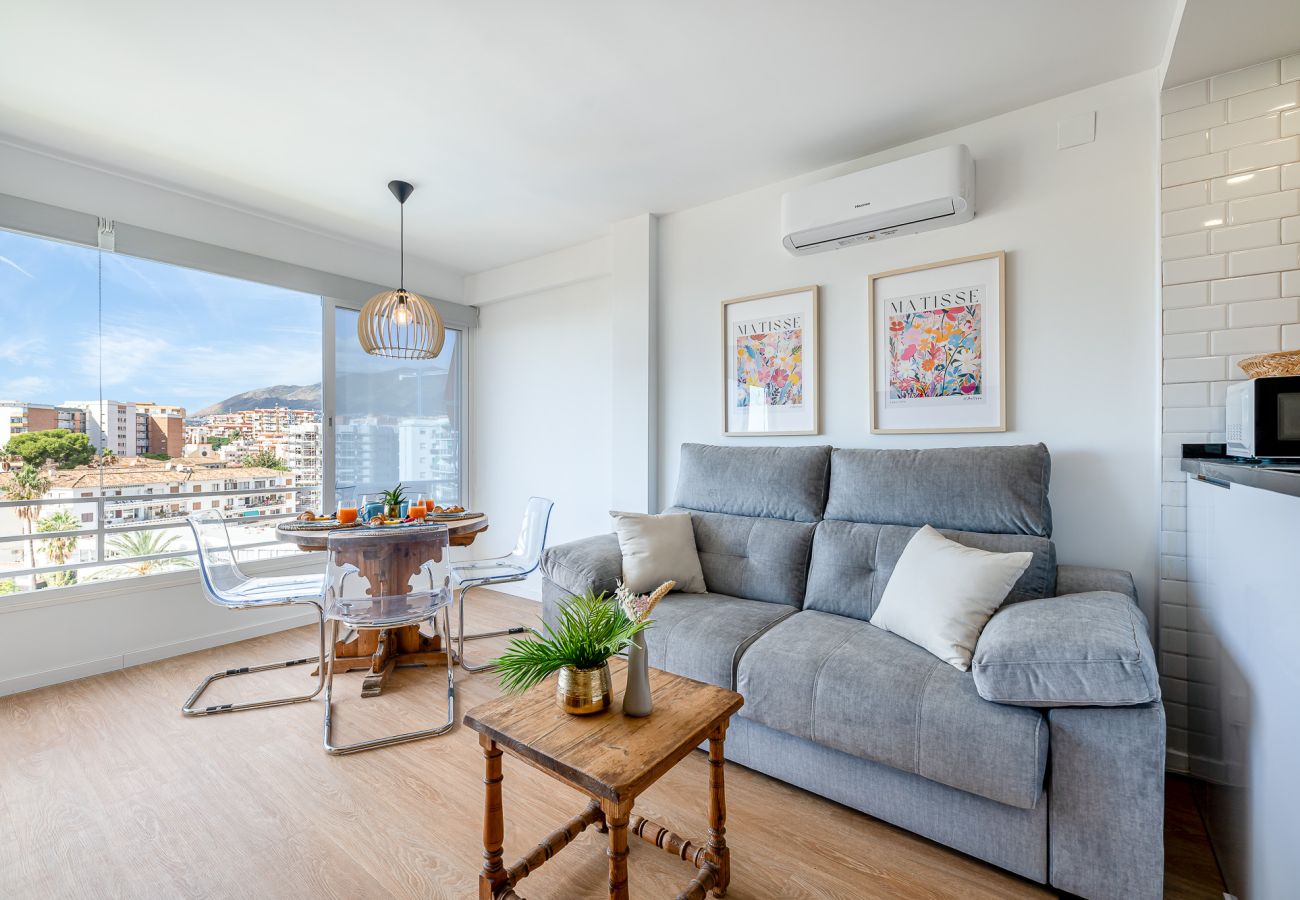 Apartamento en Benalmádena - Apartamento con hermosas vistas 