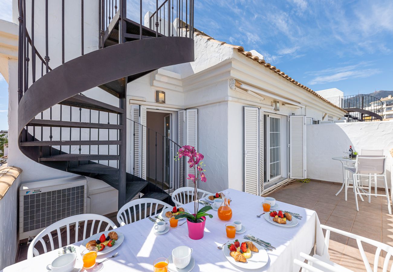 Apartment in Benalmádena -  Espectacular atico con vistas para 6