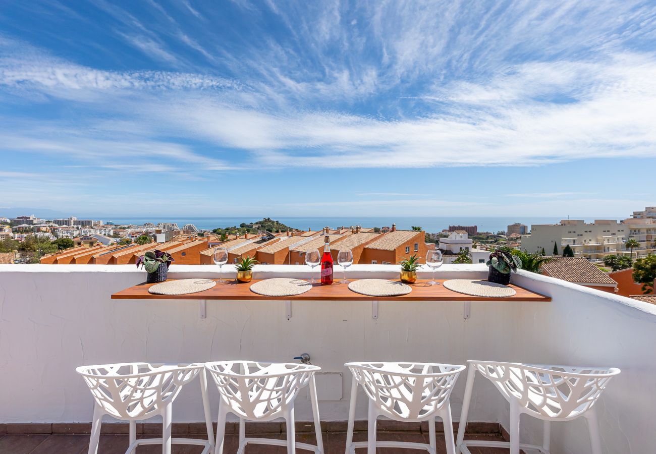 Appartement à Benalmádena -  Espectacular atico con vistas para 6